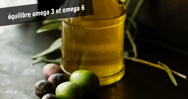 equilibre omega 3 et omega 6
